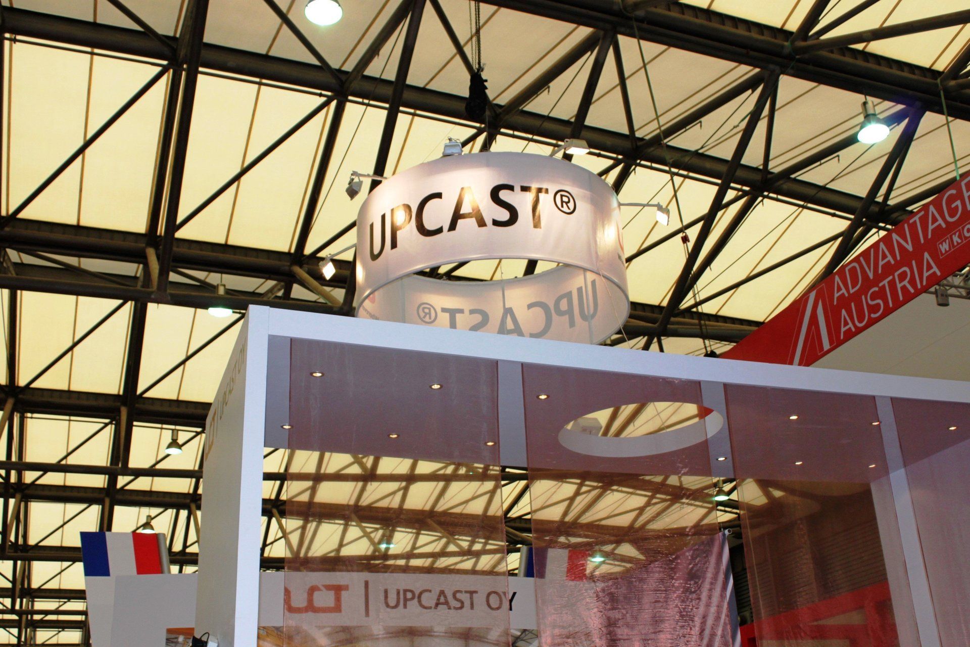 Upcast @ WIRE China 2010. Booth designed and built by Essential Global Fairs.