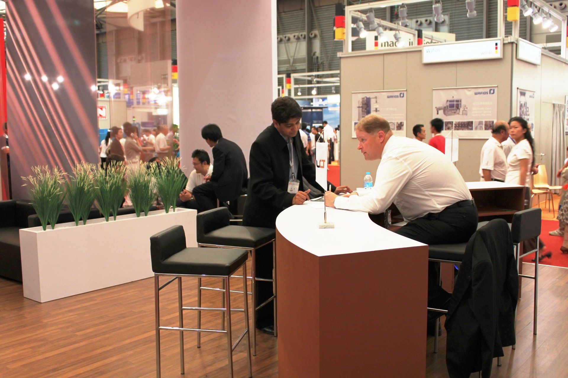 Upcast @ WIRE China 2010. Booth designed and built by Essential Global Fairs.