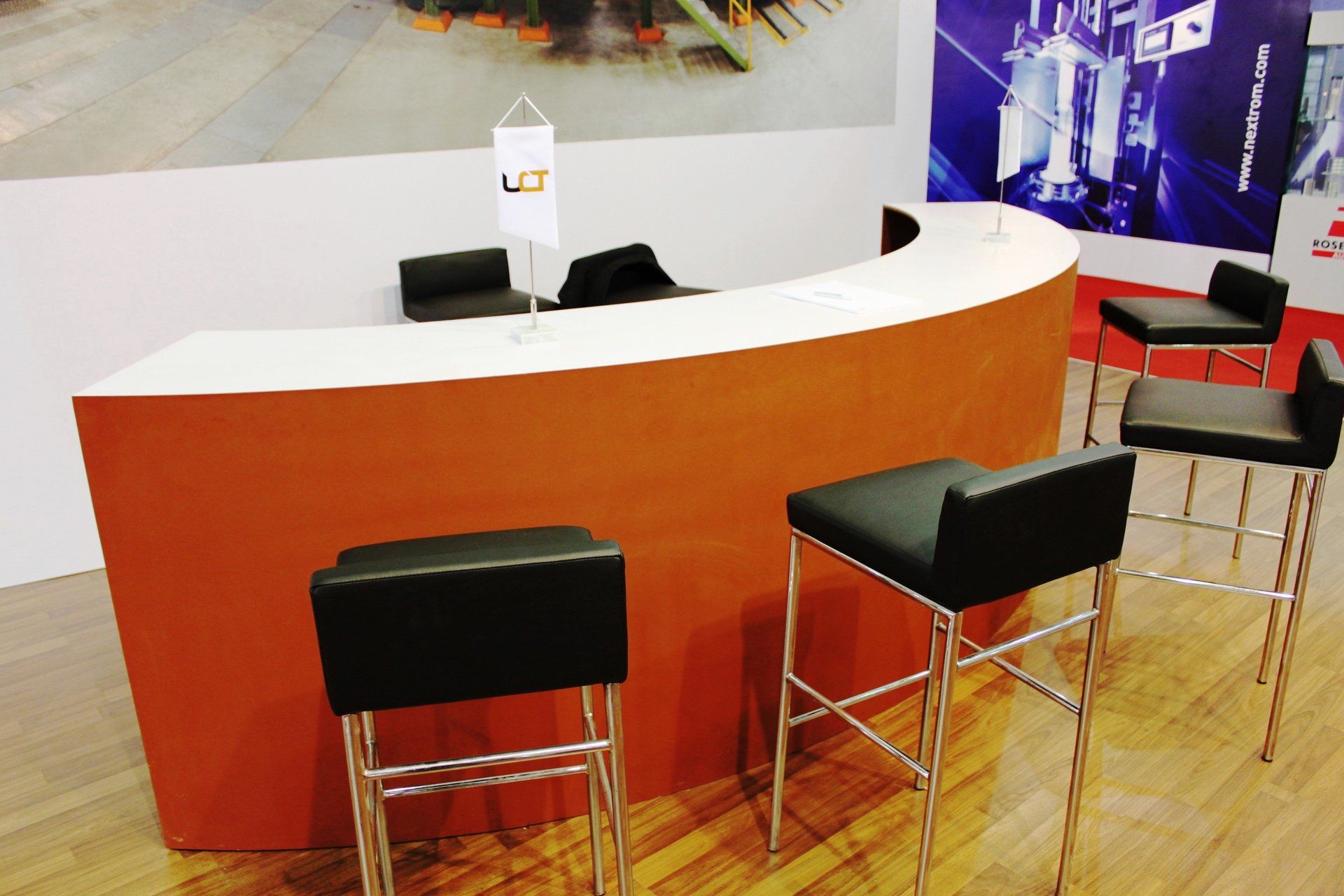 Upcast @ WIRE China 2010. Booth designed and built by Essential Global Fairs.