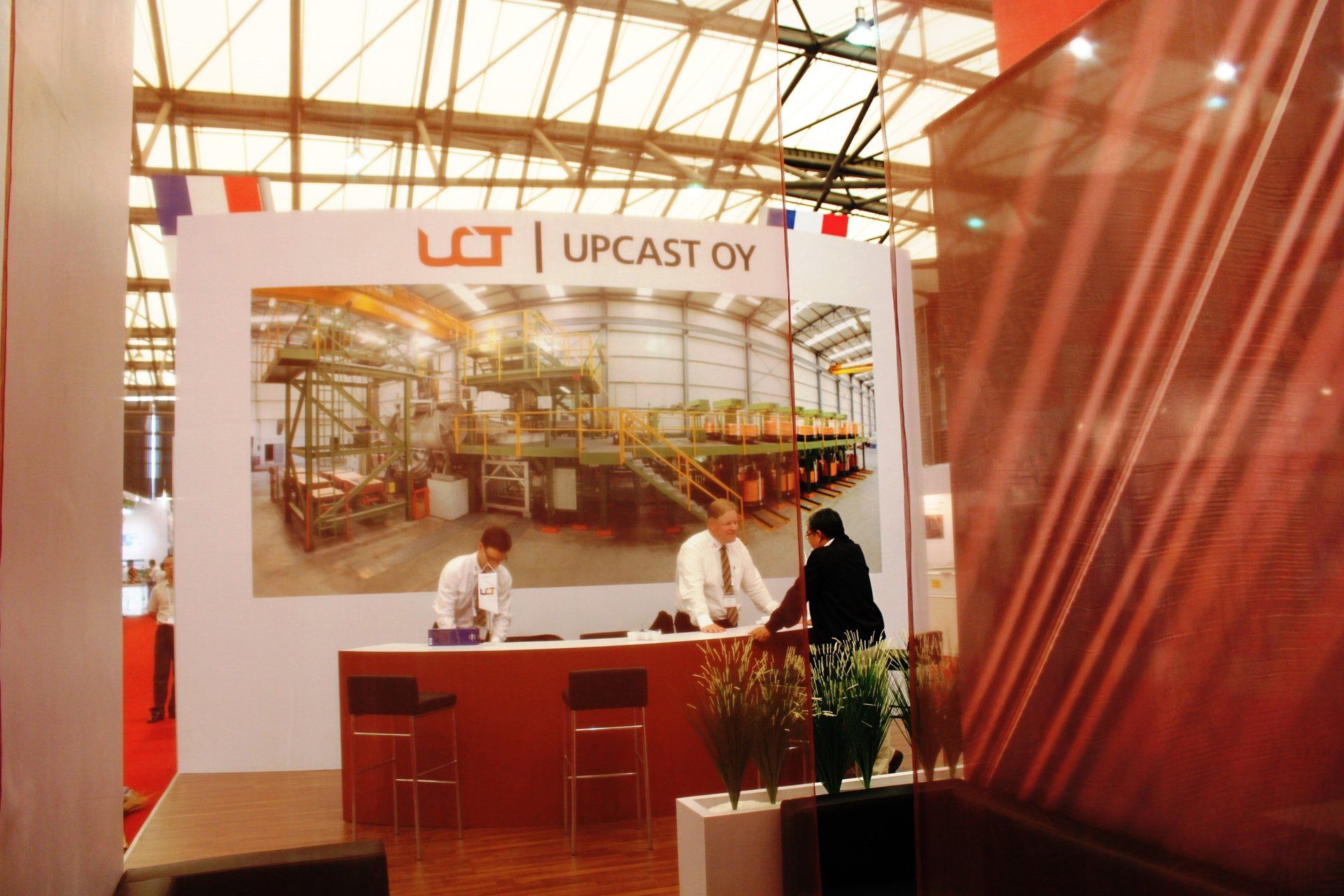 Upcast @ WIRE China 2010. Booth designed and built by Essential Global Fairs.