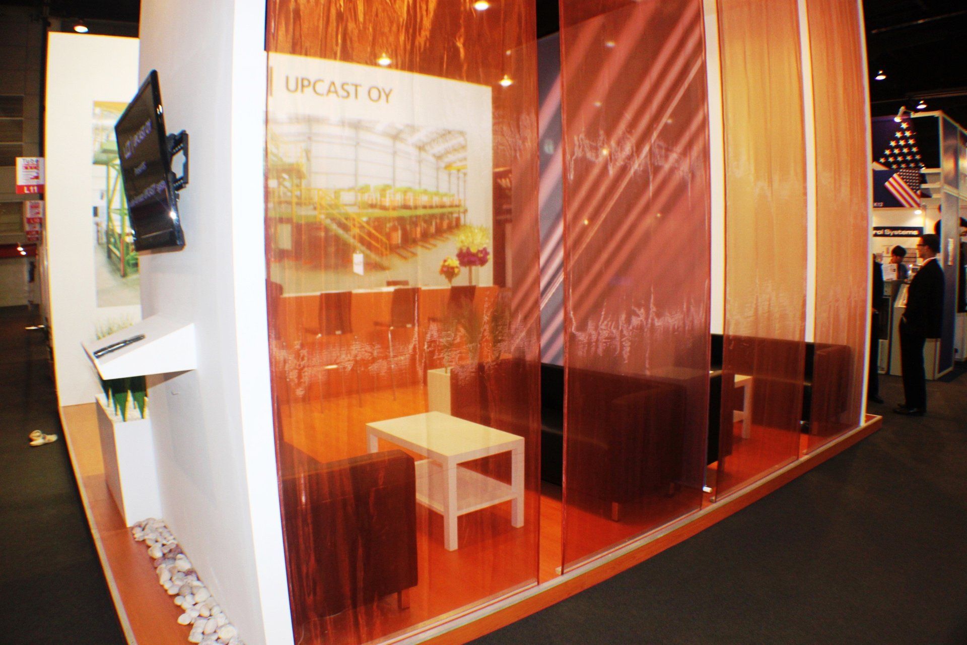 Upcast @ WIRE Southeast Asia 2011. Booth designed and built by Essential Global Fairs.