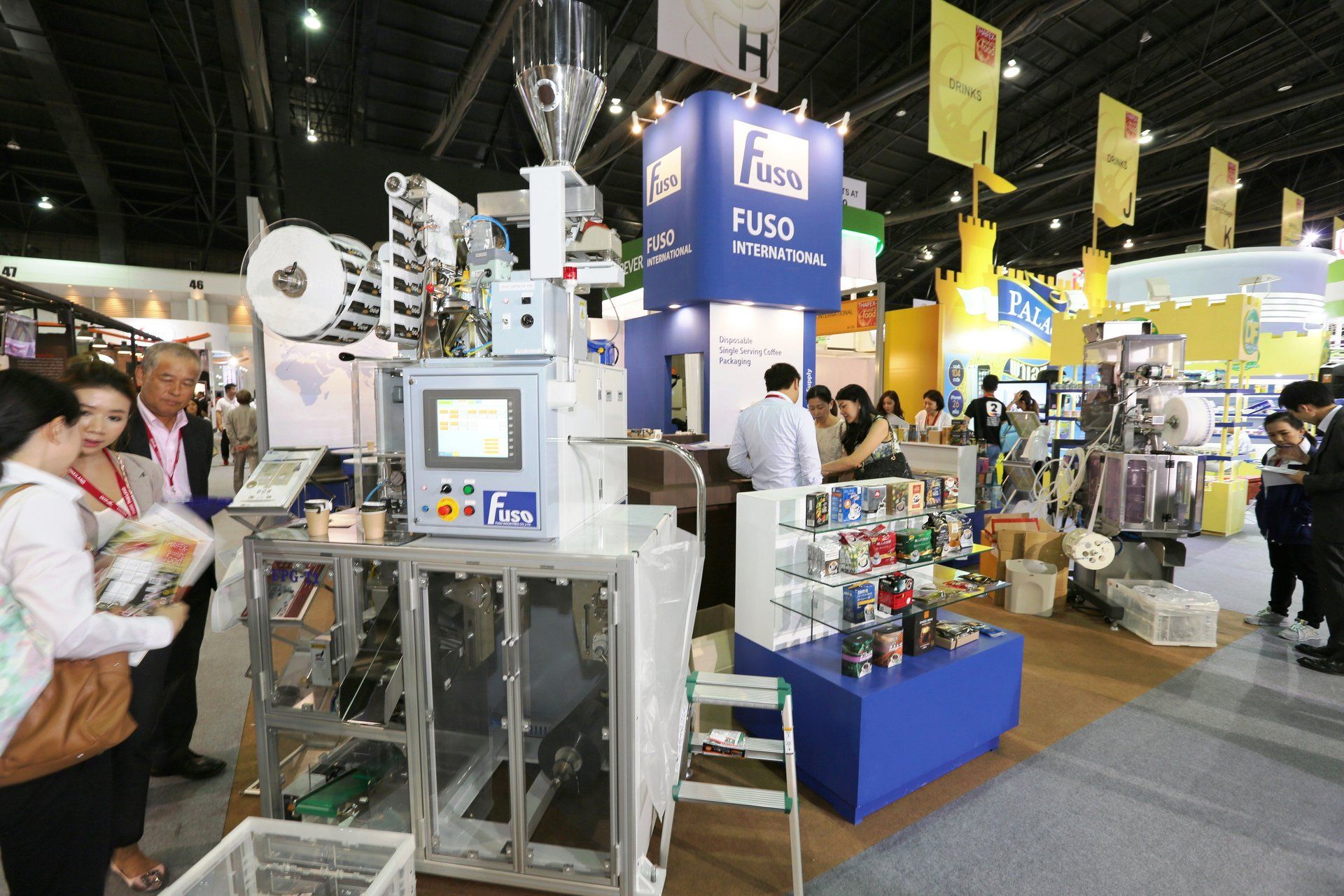 Fuso International @ Thaifex 2015. Booth designed and built by Essential Global Fairs.