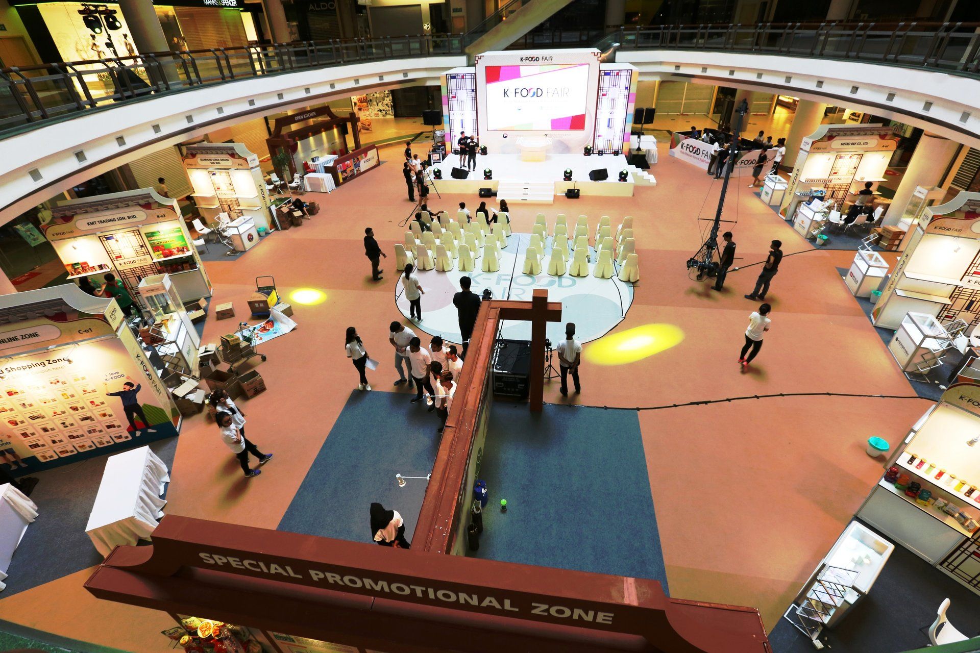 K-Food Fair 2016 @ Malaysia. Booth designed and built by Essential Global Fairs.