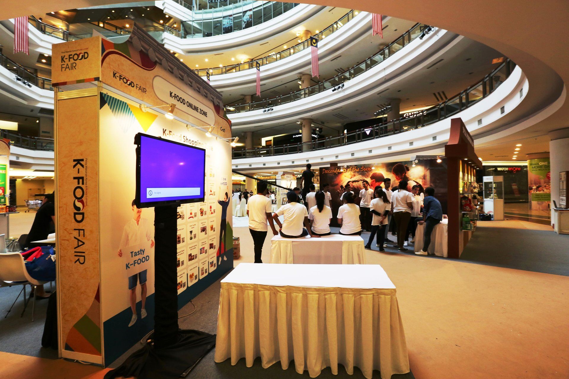 K-Food Fair 2016 @ Malaysia. Booth designed and built by Essential Global Fairs.