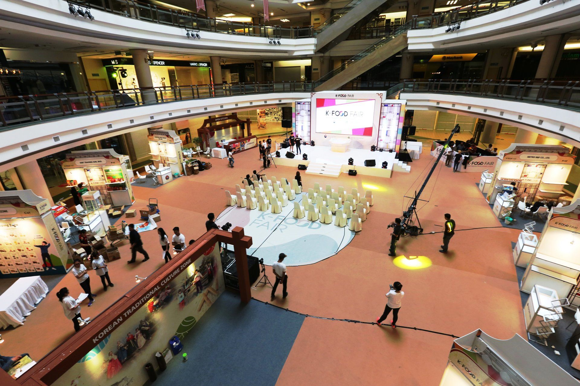 K-Food Fair 2016 @ Malaysia. Booth designed and built by Essential Global Fairs.