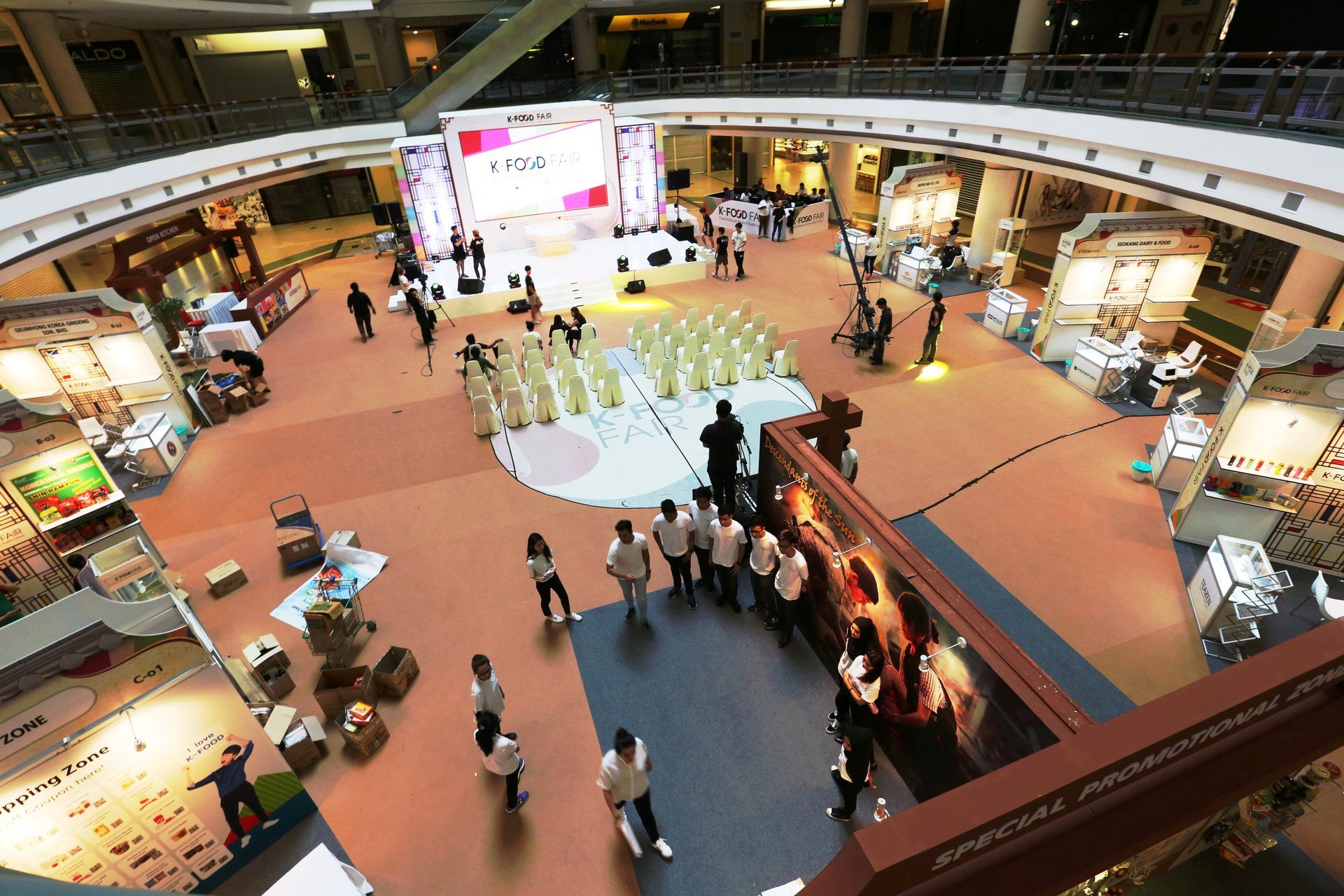K-Food Fair 2016 @ Malaysia. Booth designed and built by Essential Global Fairs.