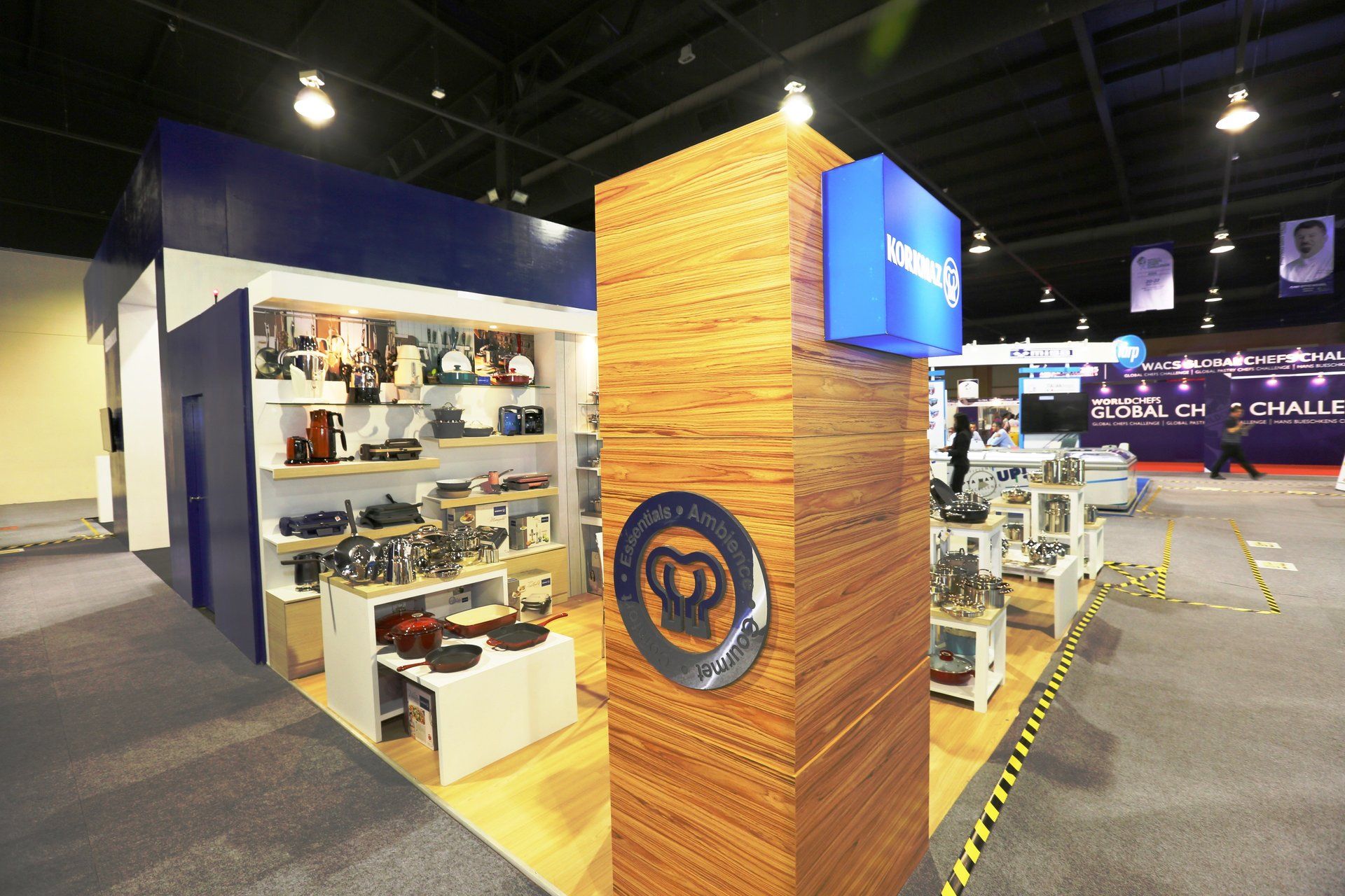 Korkmaz @ Thaifex 2015. Booth designed and built by Essential Global Fairs.