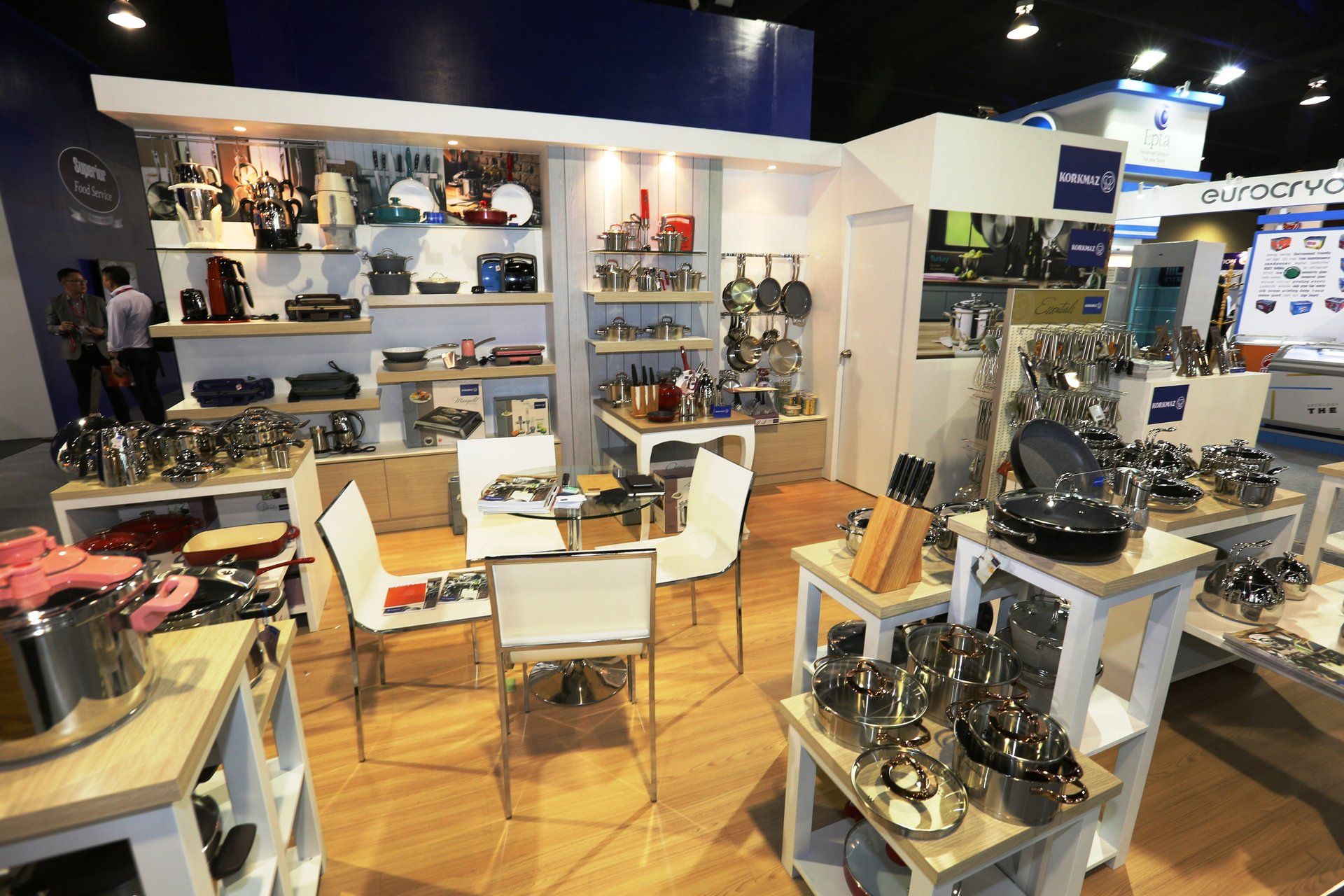 Korkmaz @ Thaifex 2015. Booth designed and built by Essential Global Fairs.