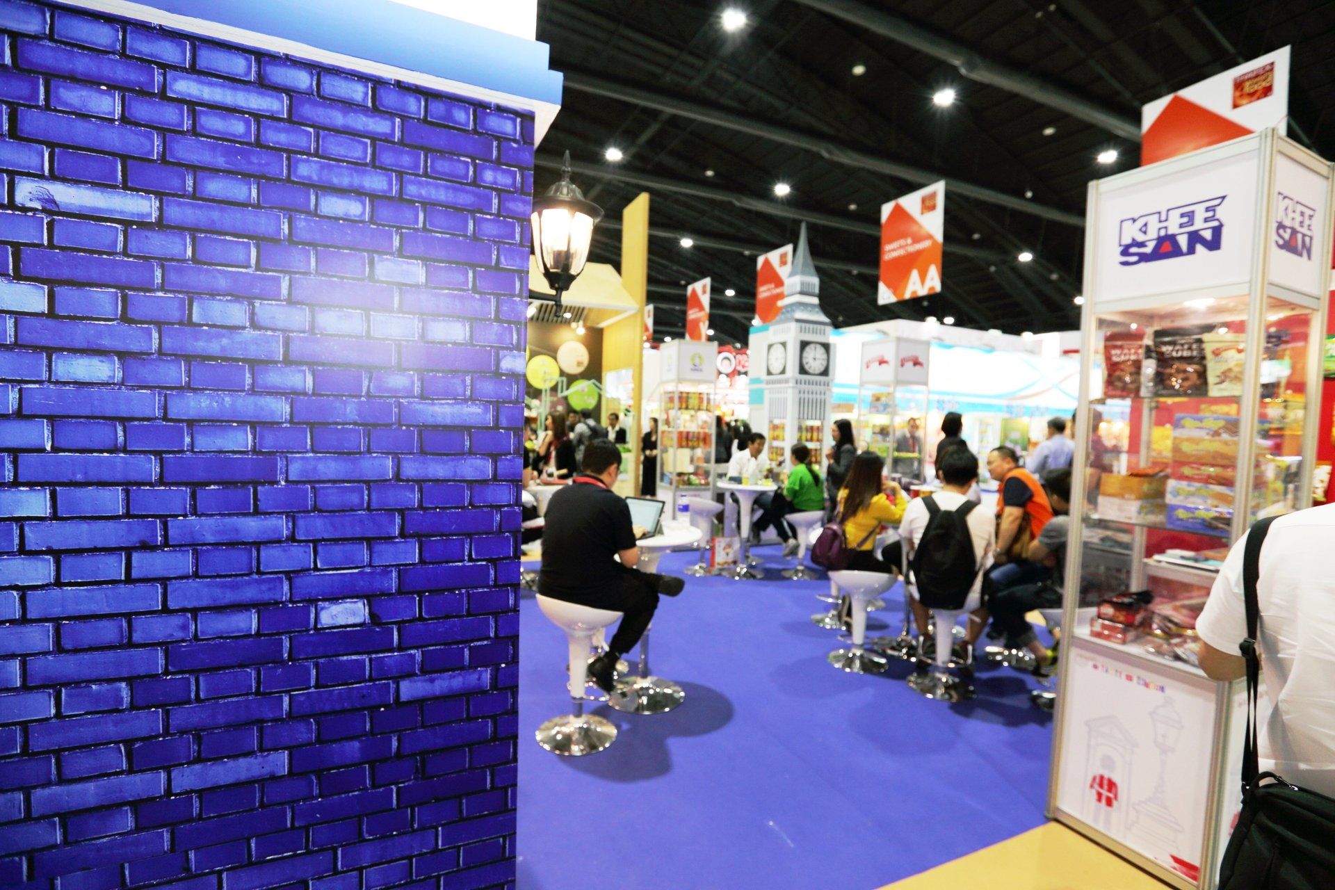London Biscuits @ Thaifex 2017. Booth designed and built by Essential Global Fairs.