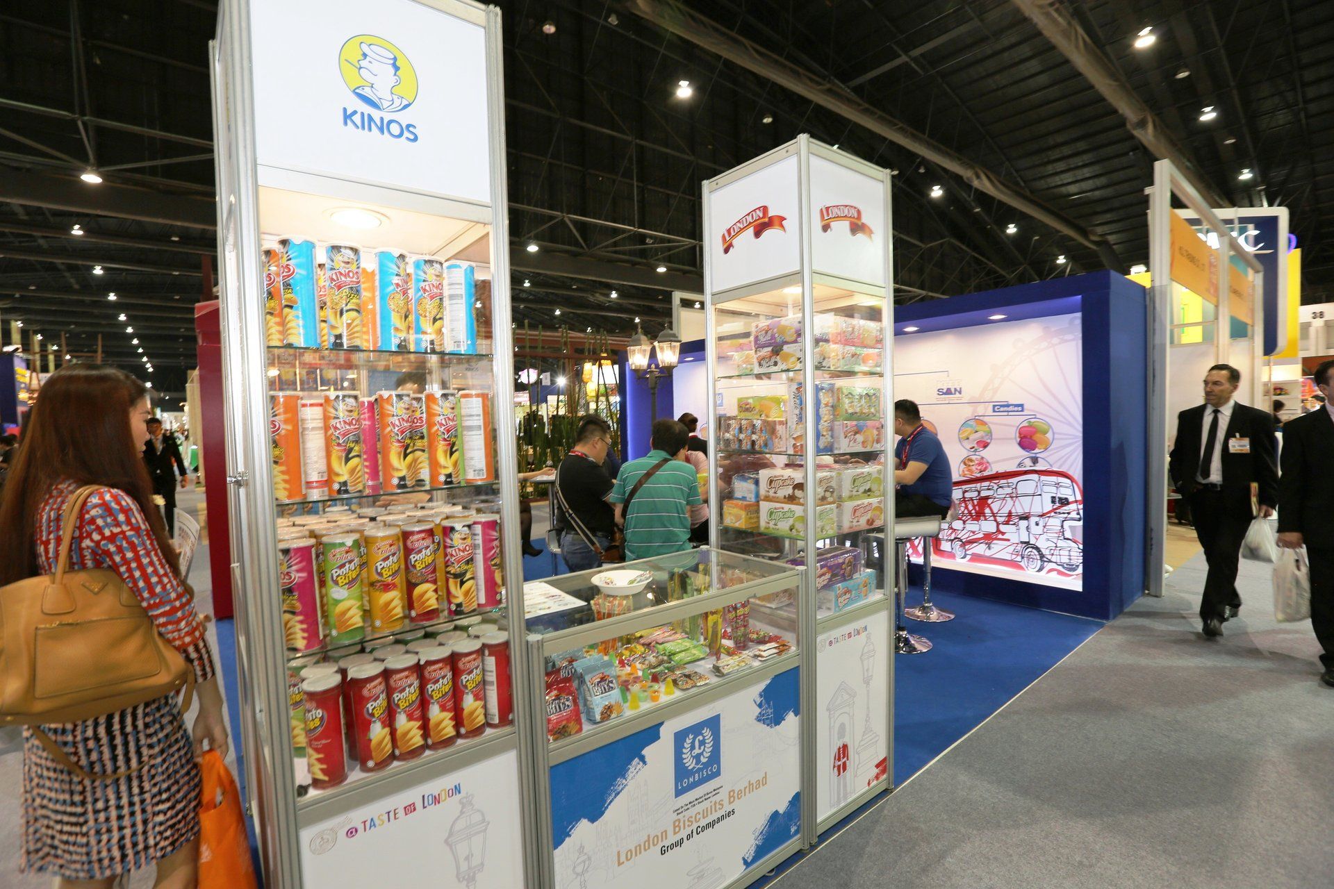 London Biscuits @ Thaifex 2015. Booth designed and built by Essential Global Fairs.
