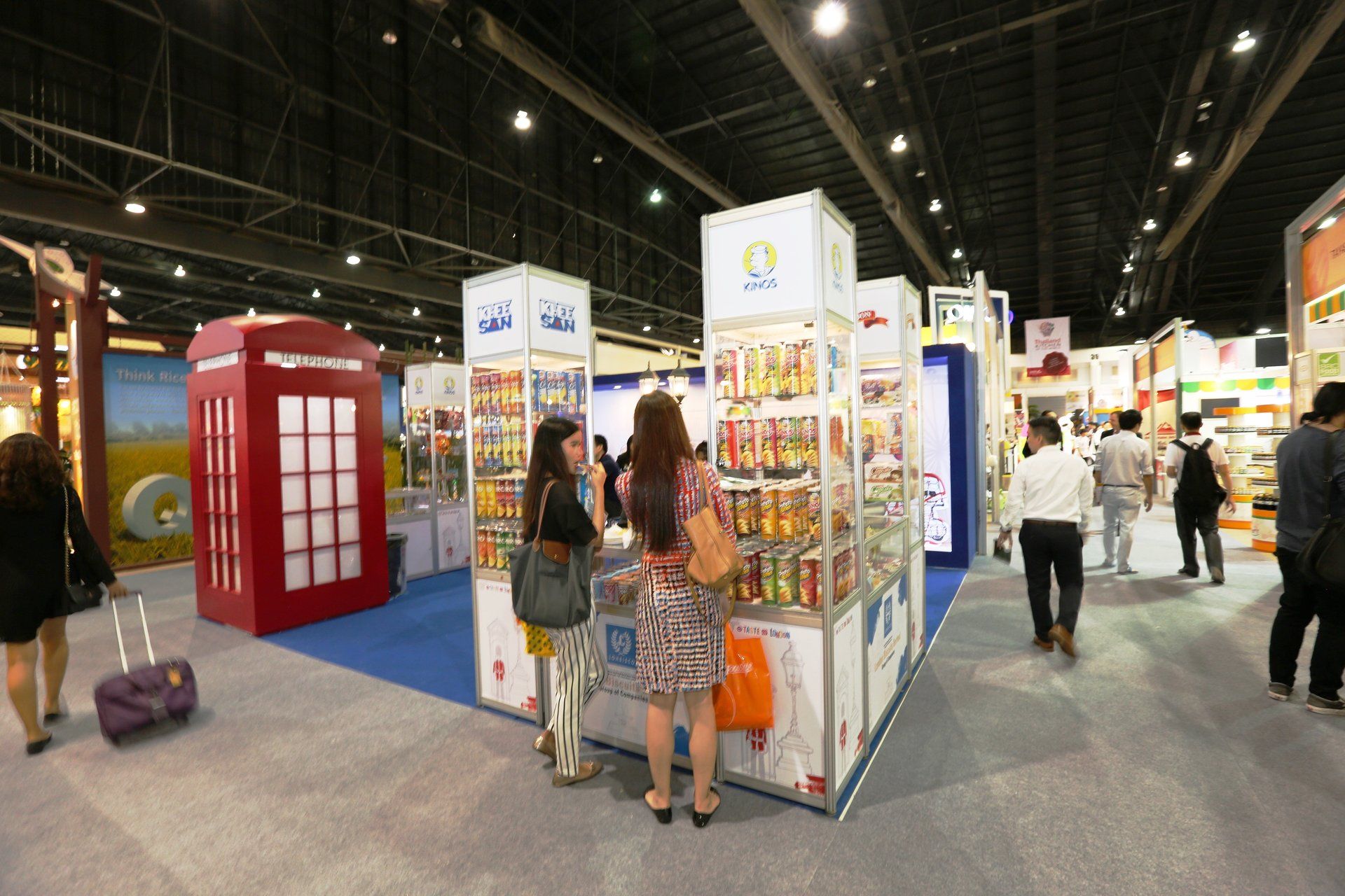 London Biscuits @ Thaifex 2015. Booth designed and built by Essential Global Fairs.