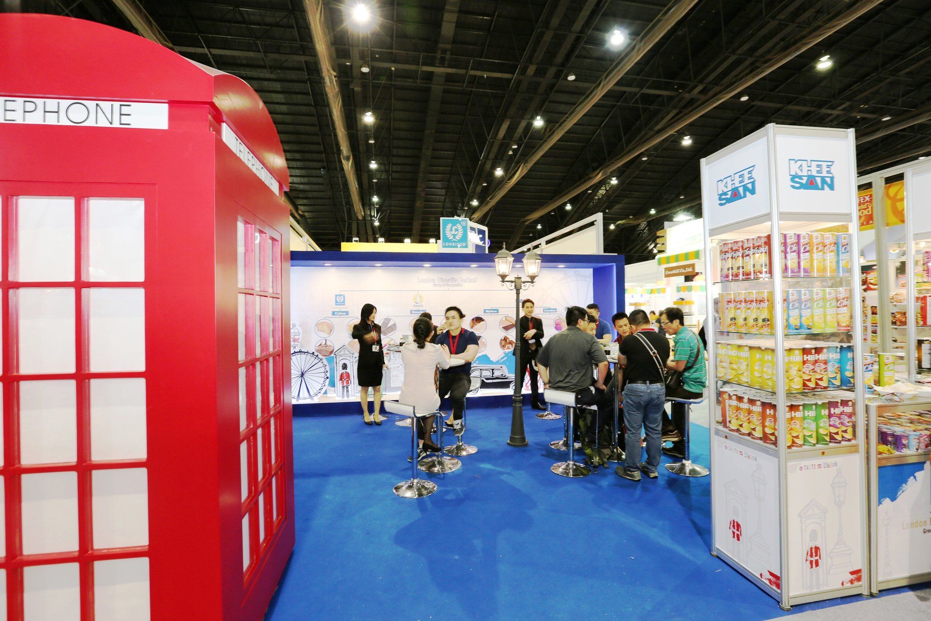 London Biscuits @ Thaifex 2015. Booth designed and built by Essential Global Fairs.