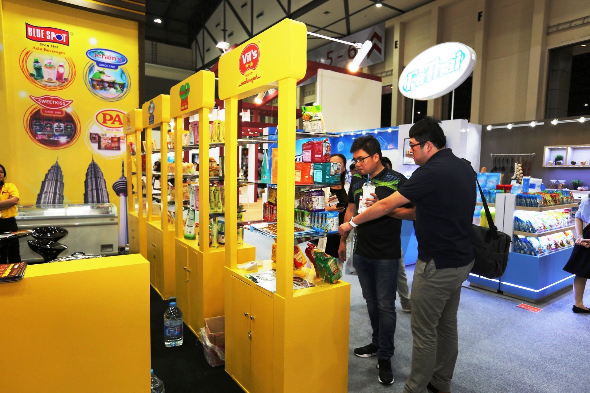 Malaysia Food Factory @ Thaifex 2017. Booth designed and built by Essential Global Fairs.