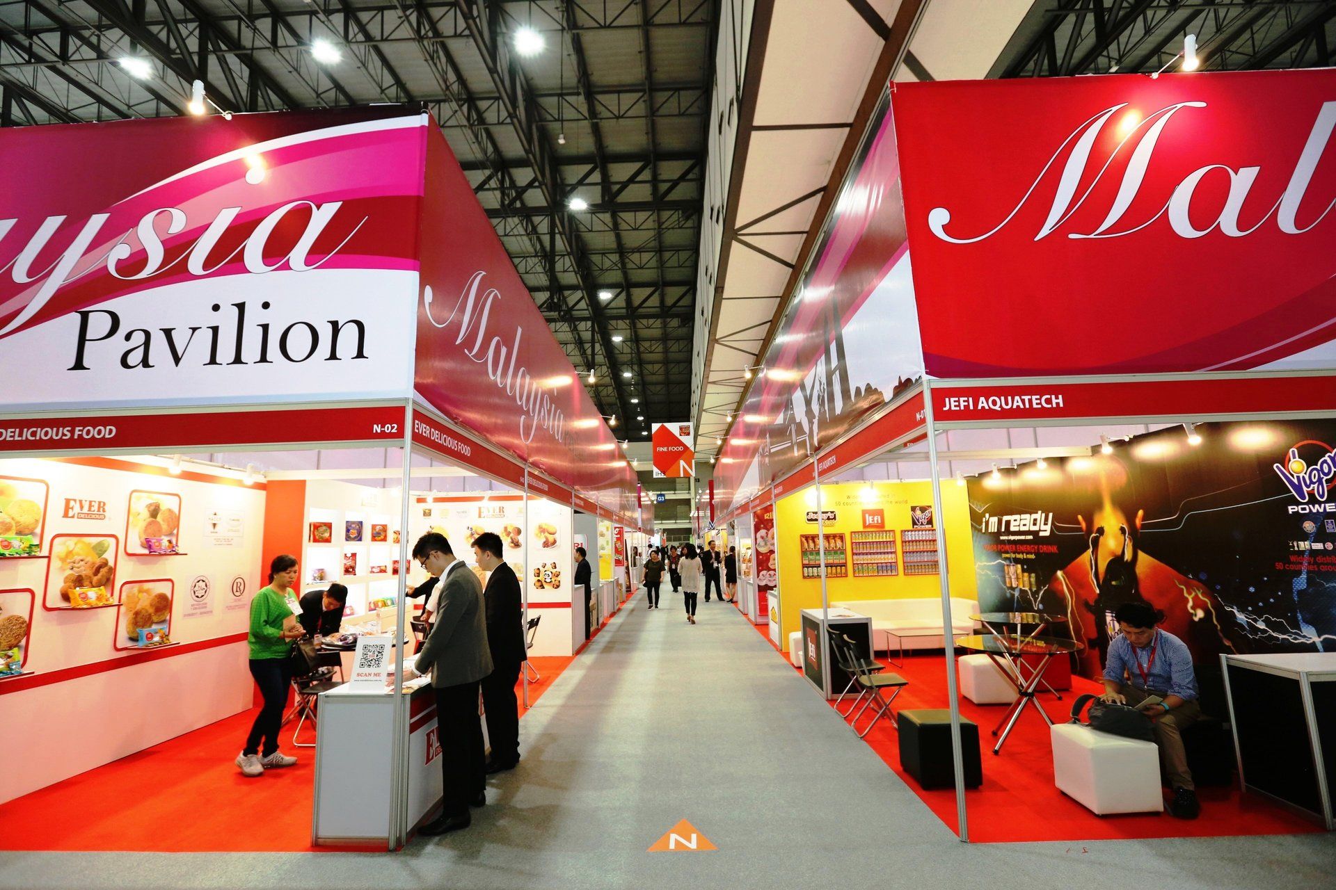 Malaysia Pavilion @ Thaifex 2017. Booth designed and built by Essential Global Fairs.
