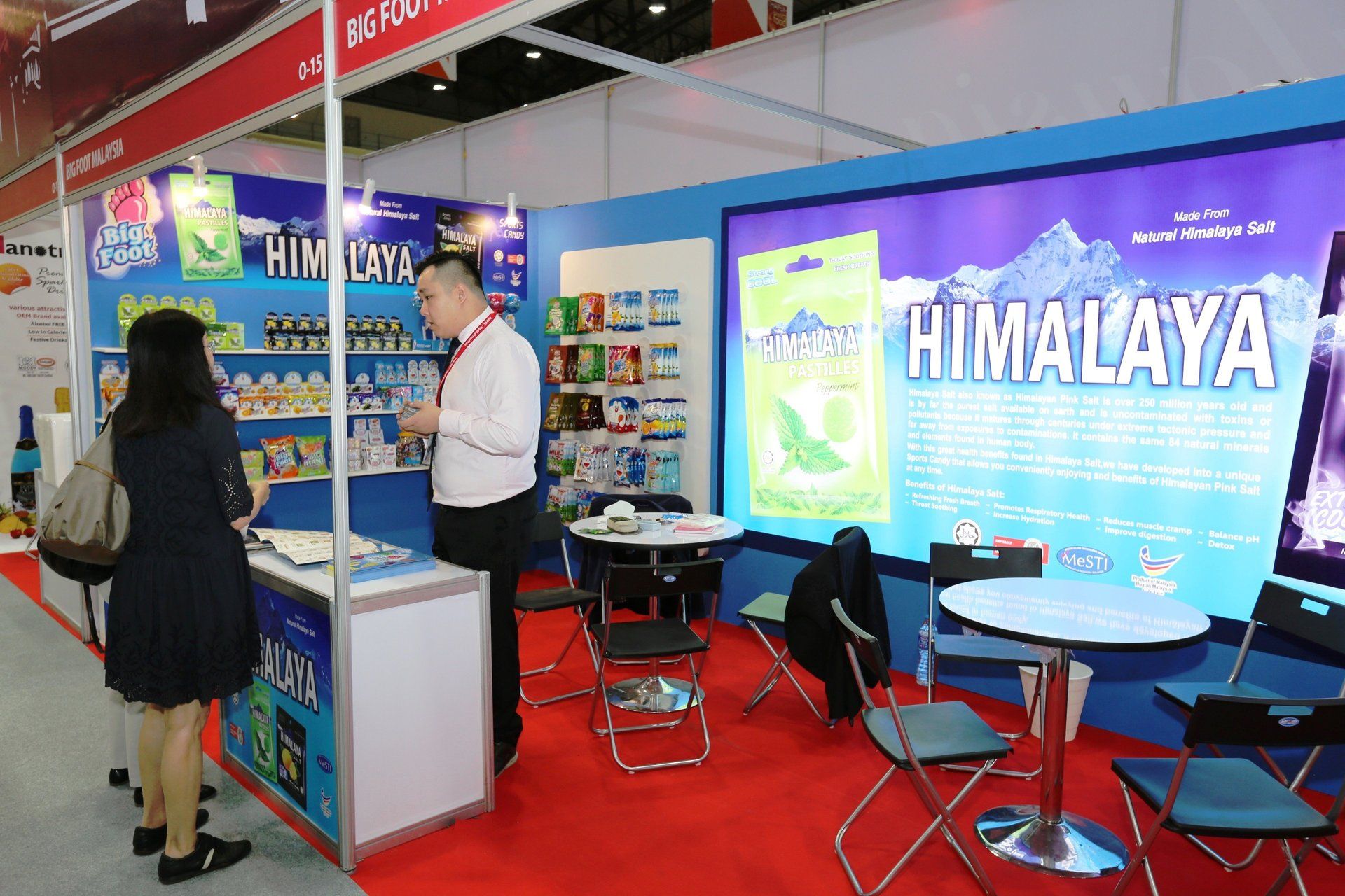 Malaysia Pavilion @ Thaifex 2017. Booth designed and built by Essential Global Fairs.