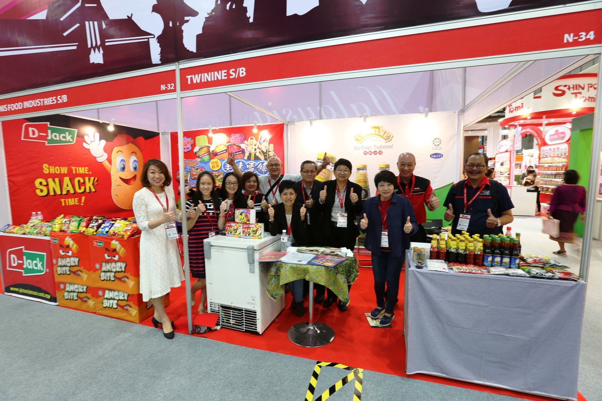 Malaysia Pavilion @ Thaifex 2017. Booth designed and built by Essential Global Fairs.