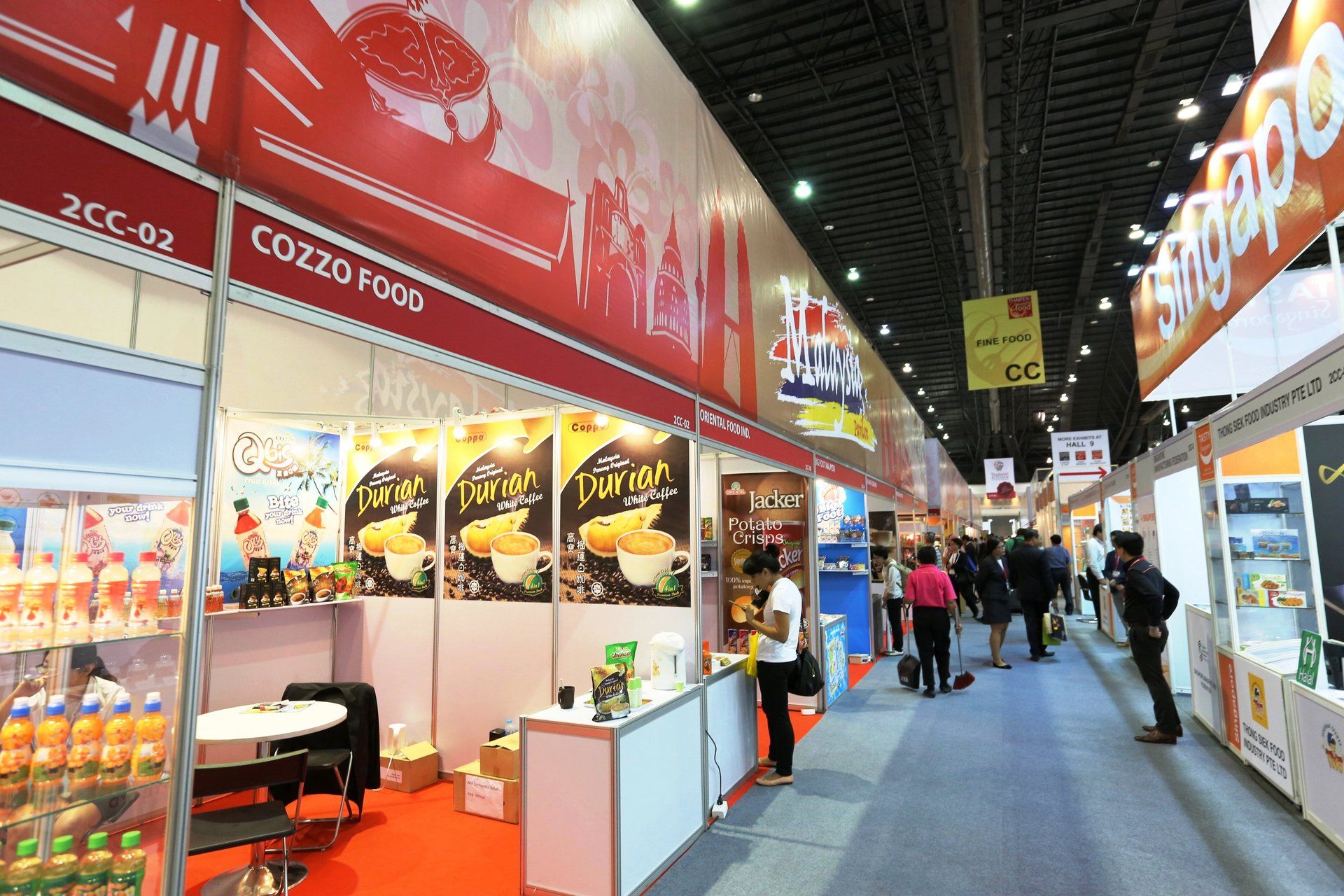 Malaysia Pavilion @ Thaifex 2015. Booth designed and built by Essential Global Fairs.