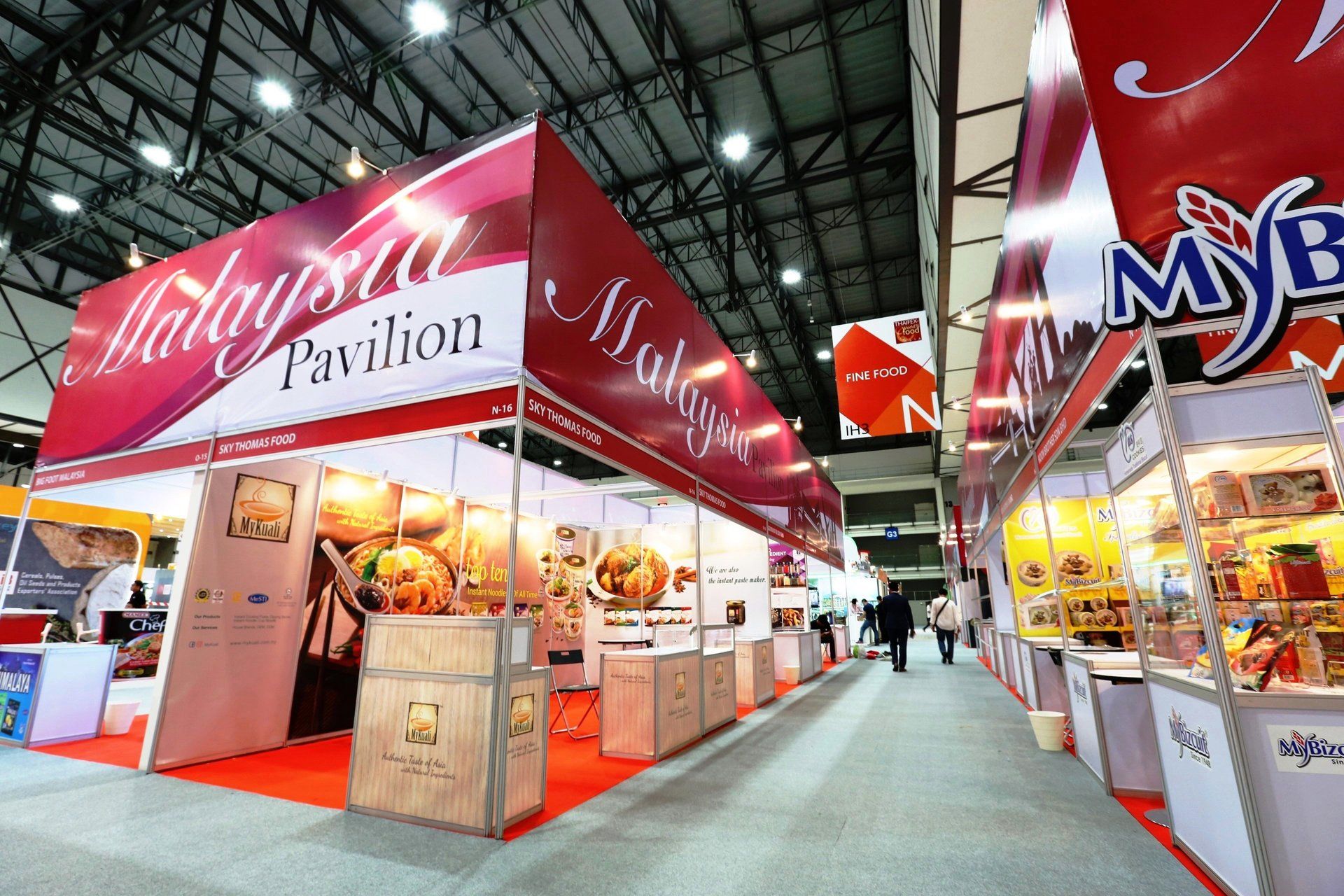 Malaysia Pavilion @ Thaifex 2017. Booth designed and built by Essential Global Fairs.