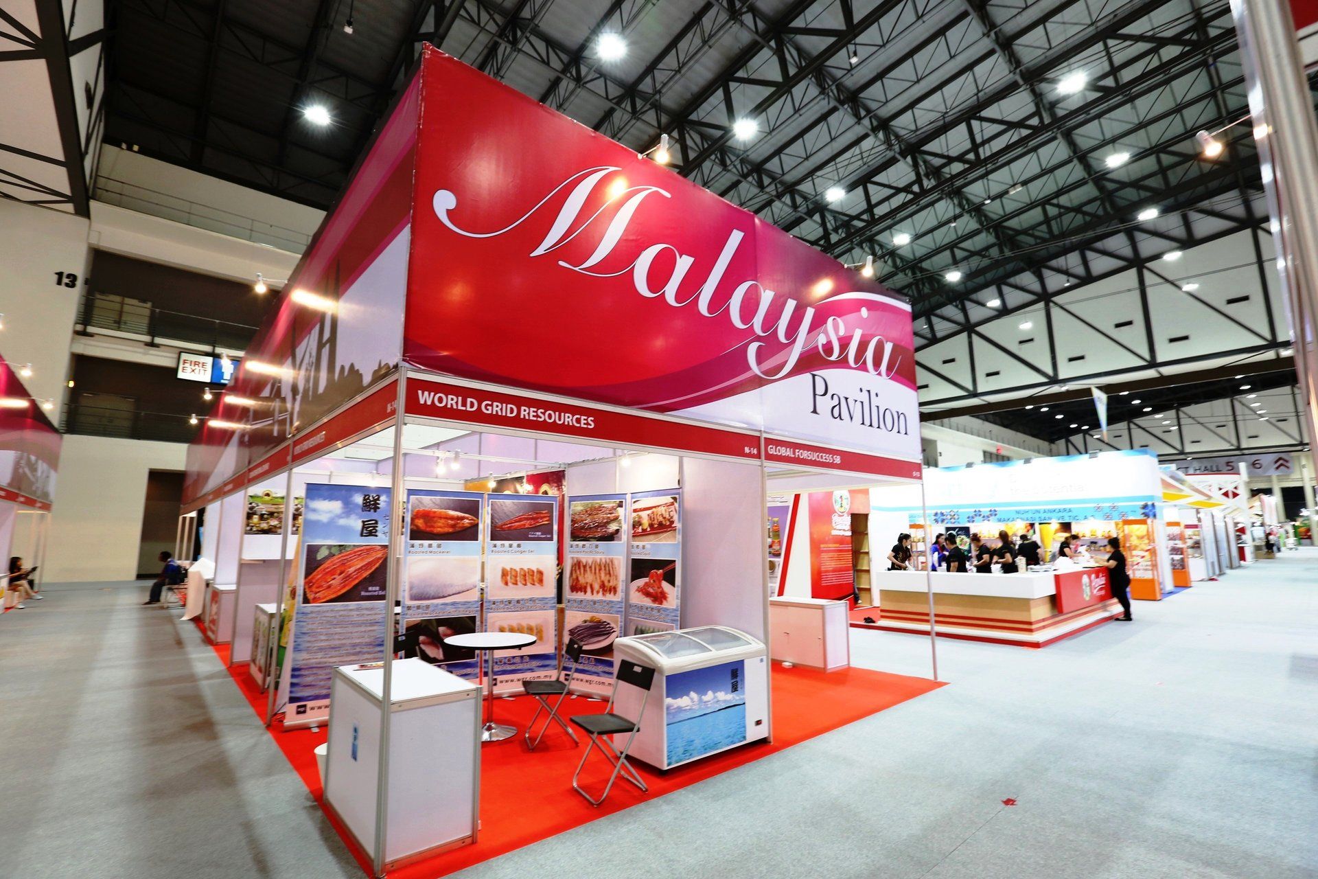 Malaysia Pavilion @ Thaifex 2017. Booth designed and built by Essential Global Fairs.