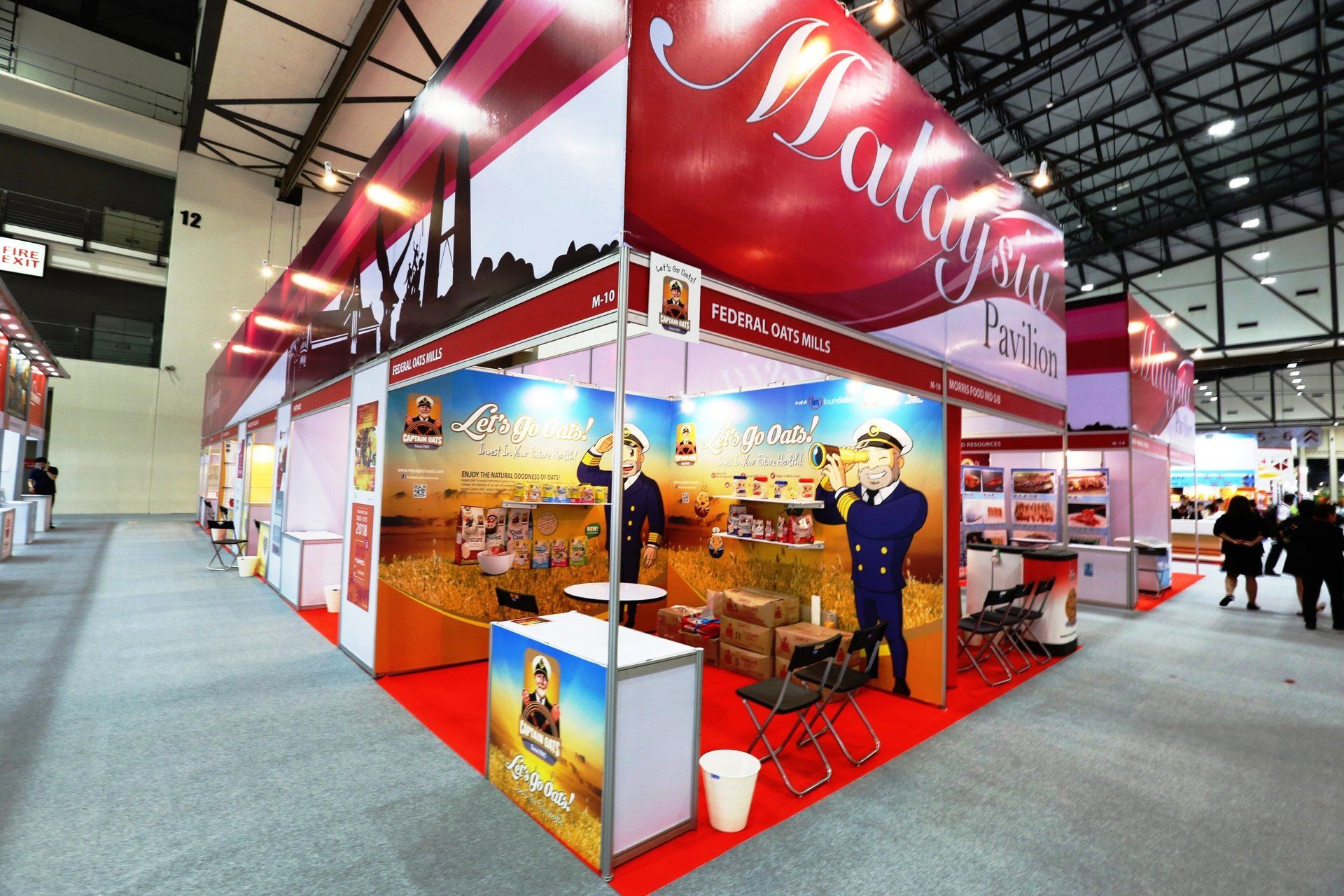 Malaysia Pavilion @ Thaifex 2017. Booth designed and built by Essential Global Fairs.
