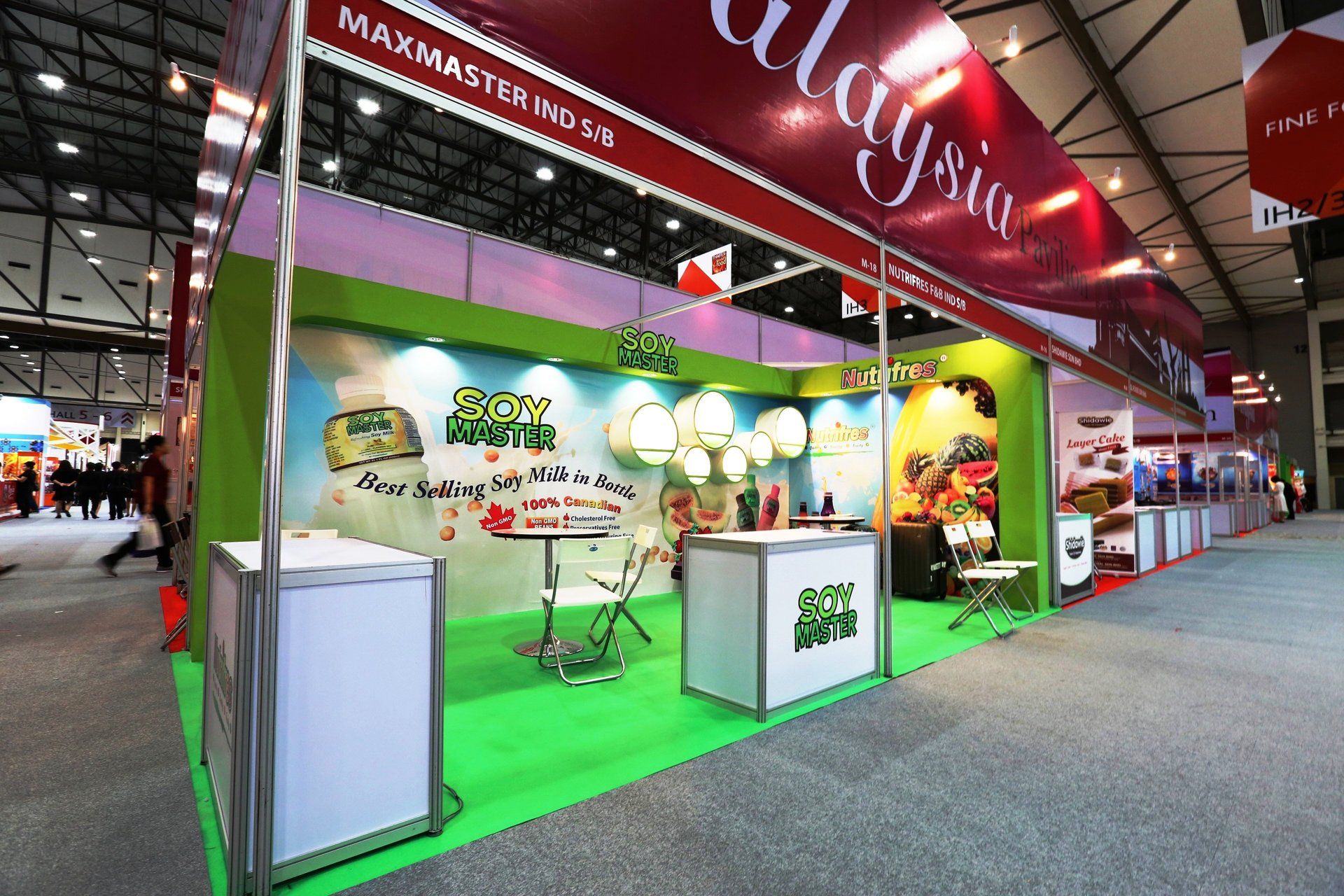Malaysia Pavilion @ Thaifex 2017. Booth designed and built by Essential Global Fairs.