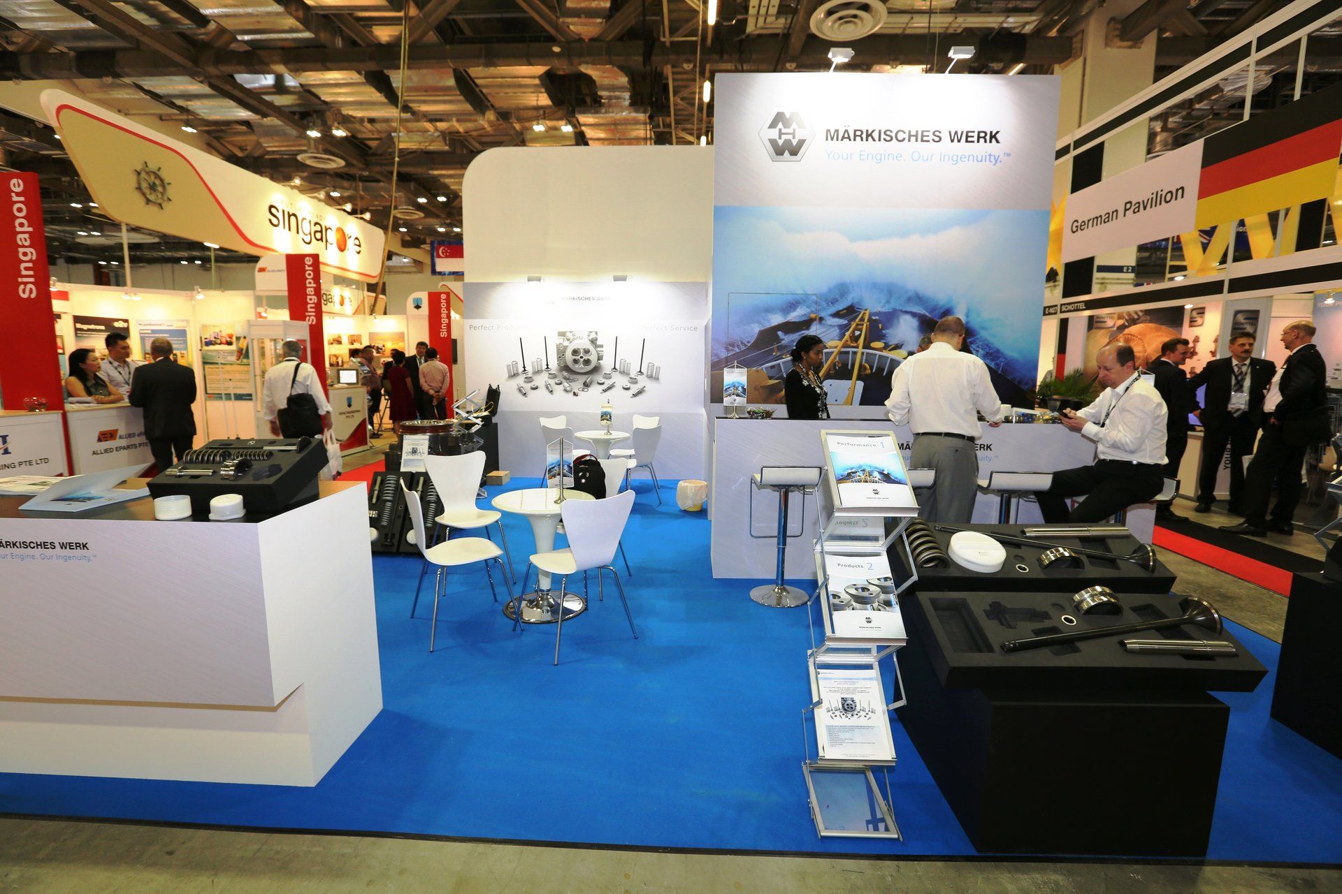 MÄRKISCHES WERK @ APM 2016. Booth designed and built by Essential Global Fairs.