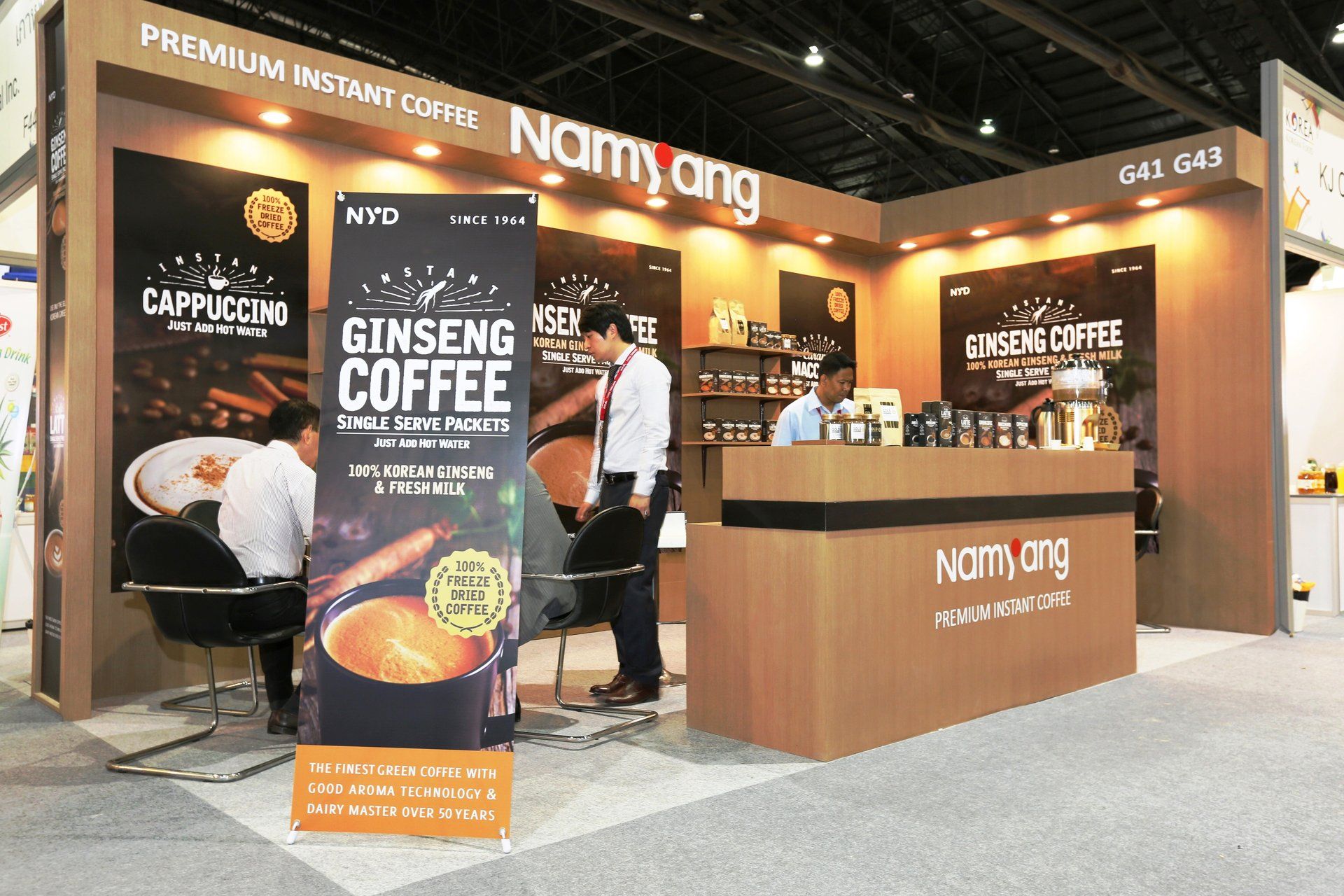 Namyang @ Thaifex 2015. Booth designed and built by Essential Global Fairs.