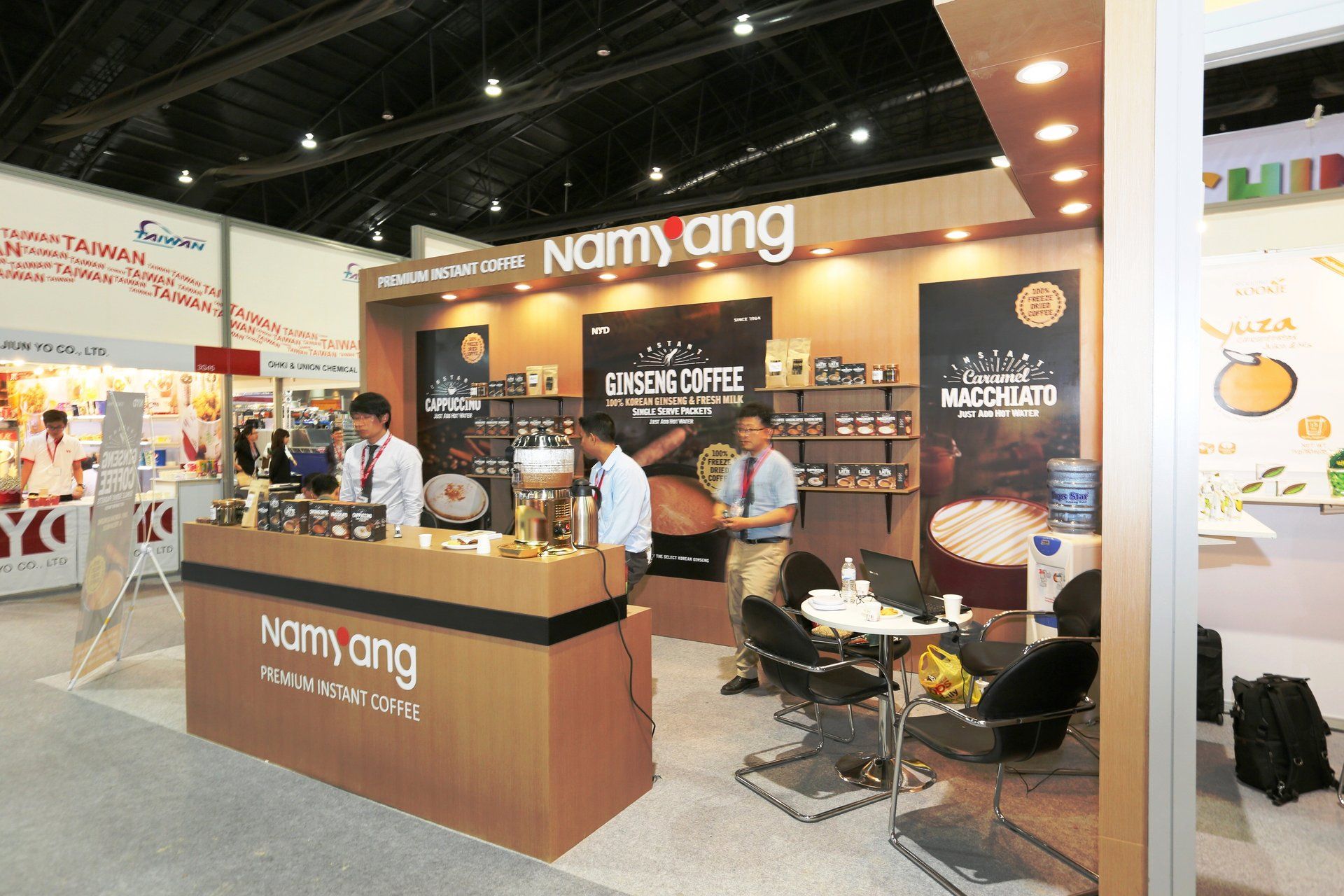 Namyang @ Thaifex 2015. Booth designed and built by Essential Global Fairs.