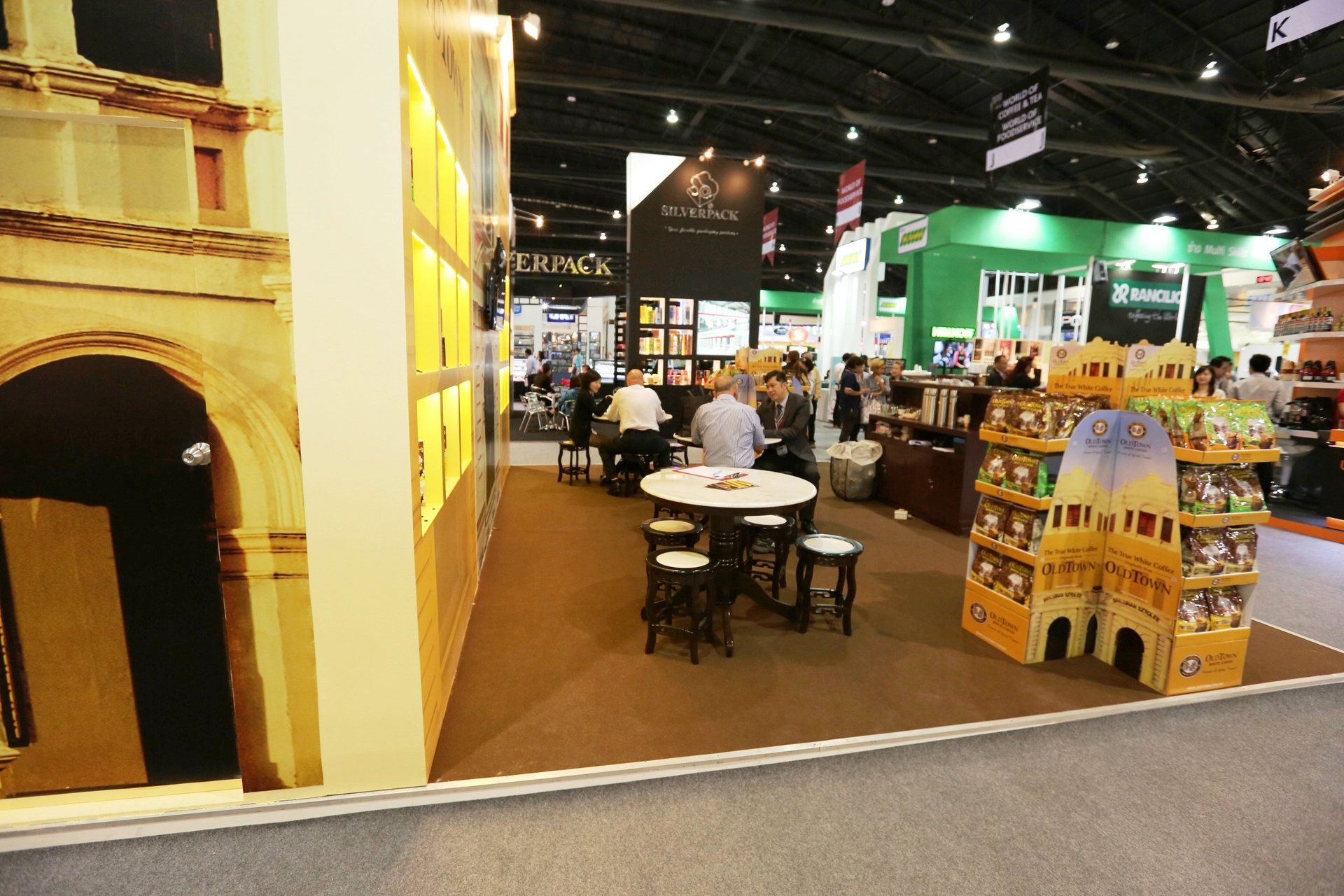 Oldtown Coffee @ Thaifex 2014. Booth designed and built by Essential Global Fairs.