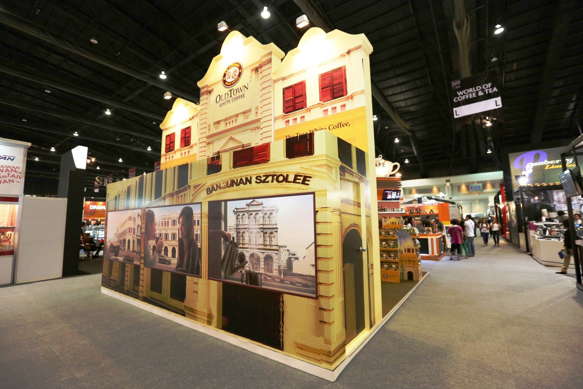 Oldtown Coffee @ Thaifex 2014. Booth designed and built by Essential Global Fairs.