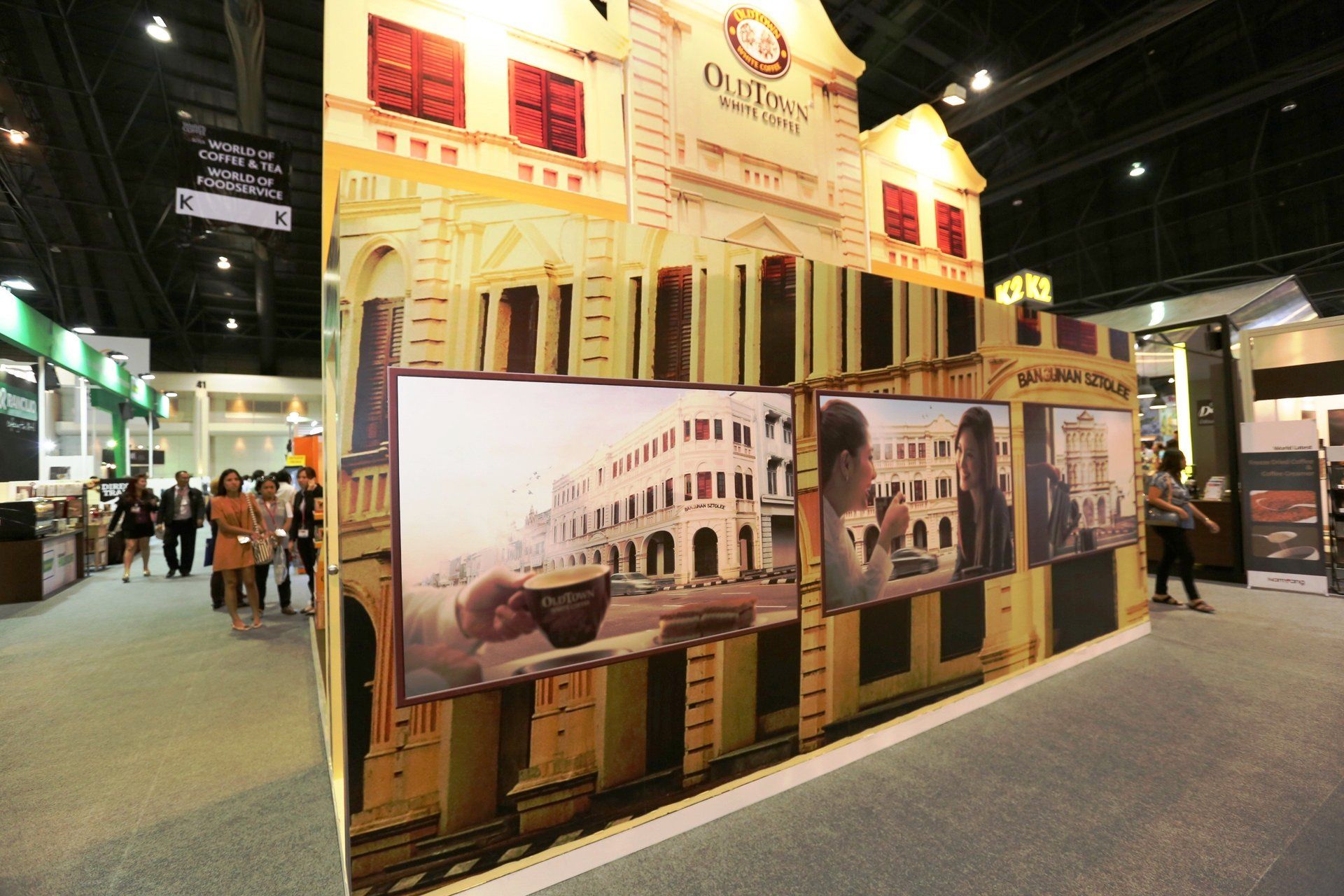 Oldtown Coffee @ Thaifex 2014. Booth designed and built by Essential Global Fairs.