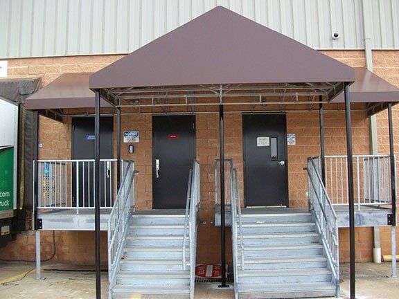 gable welded canopy deck canopy 2 — shade covers in York, PA
