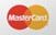 Mastercard logo: overlapping red and orange circles with
