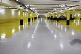 Our car park cleaning services, including concrete cleaning and oil stain removal. Pressure cleaning services by Jetclean®: Expert cleaning of car park ceilings, wall, floors and staircases.