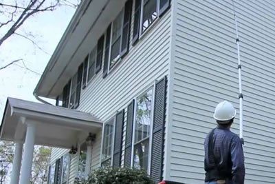 Facade Pressure Cleaning - Wall Cleaning
