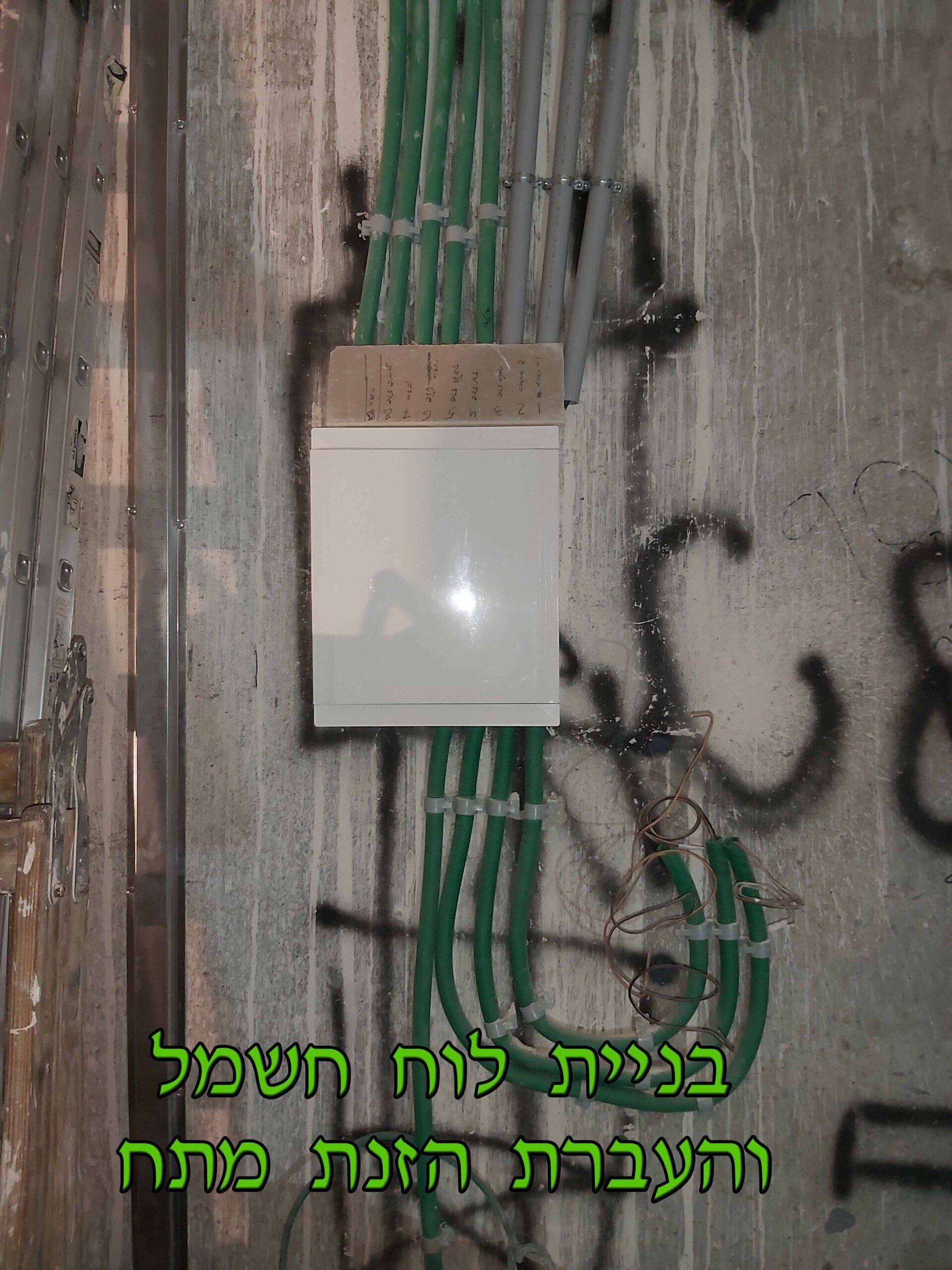 עבודות חשמל לשיפוץ החנות
