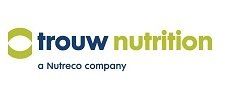 Trouw Nutrition logo in green and blue with “a Nutreco company” tagline