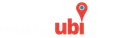 Red Ubi logo with a location pin above the letters