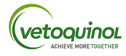 Vetoquinol logo in green with tagline “Achieve More Together”
