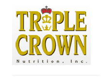 Triple Crown Nutrition, Inc. logo in gold and black text