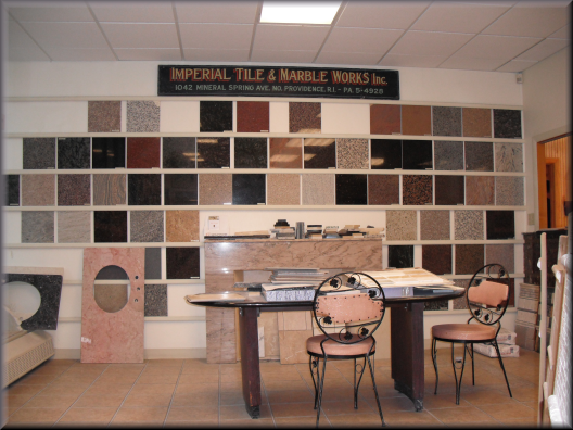 Showroom - Tile, Granite, Stone and Marble Countertop and Tile Imperial Tile - North Providence, Rhode Island Showroom - Tile, Granite, Stone and Marble Countertop and Tile Imperial Tile - North Providence, Rhode Island