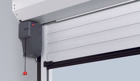 garage door with glazing
