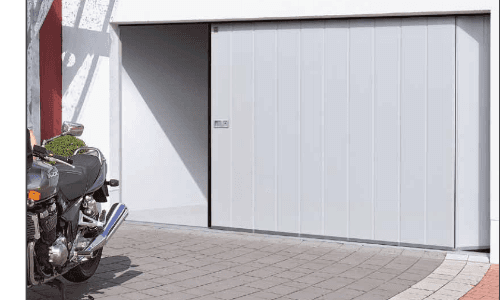 grey garage door