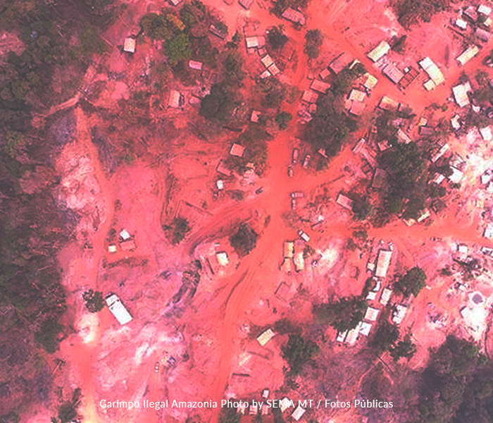 An aerial view of a sparsely populated area with a copyright notice