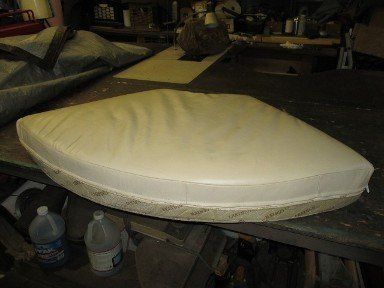 leather cushion