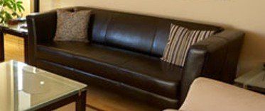 leather couch