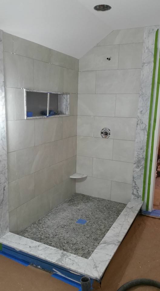 Tile Showers ─ Shower room in Bergen County, NJ