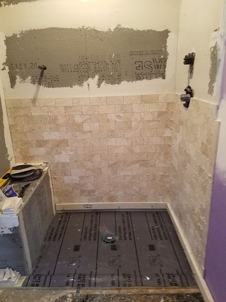Tile Walls ─ Bathroom Wall New Tile in Bergen County, NJ