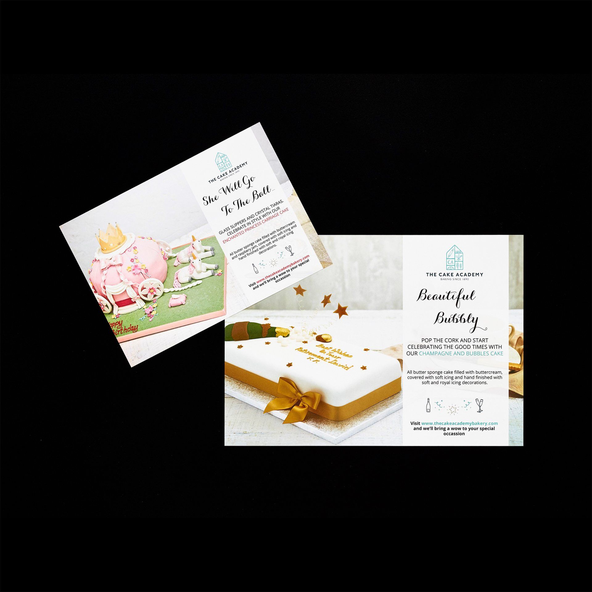 The Cake Academy Advertising Flyers