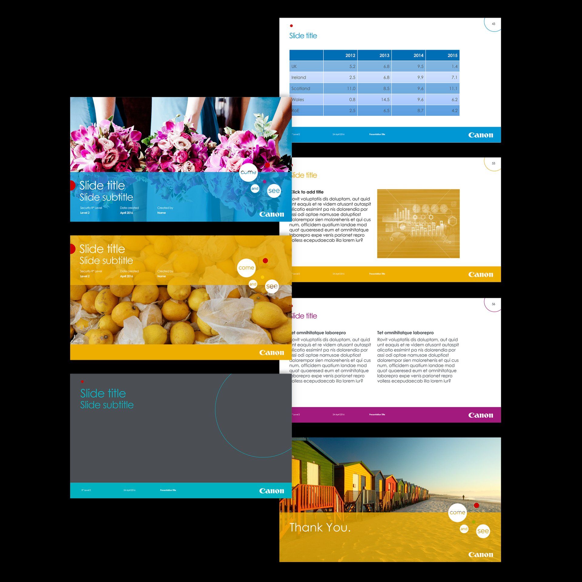 Canon PPT presentation